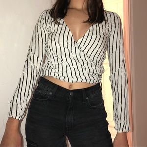 Brandy Melville Zosia Surplice Top